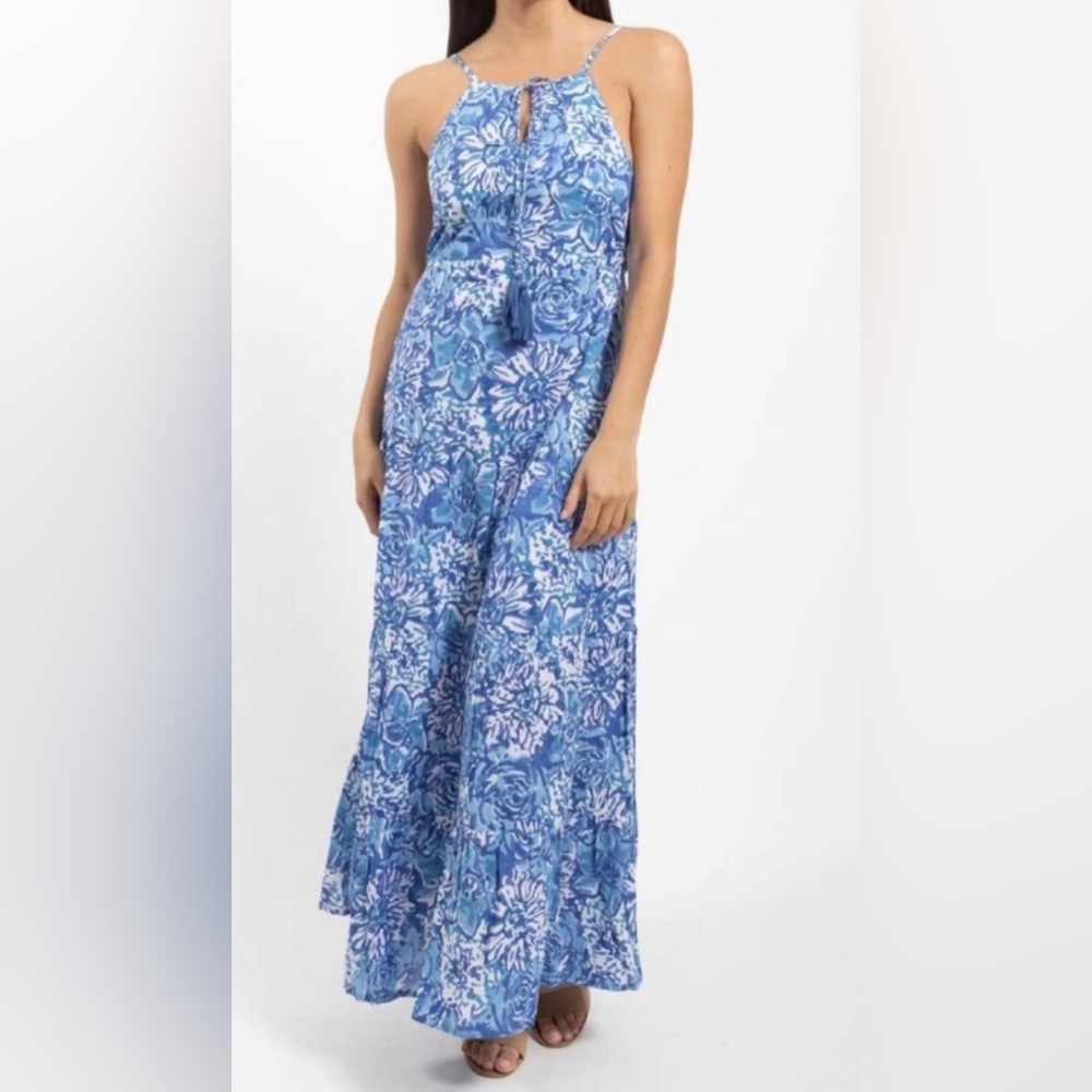 Jude Connally Anita Dress In Floral Blue